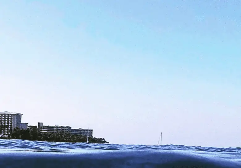 Picture of deep sea
