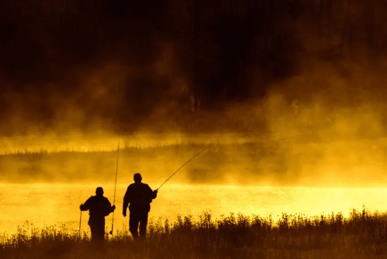 Picture of two fishermen