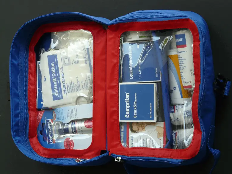 Picture of a first aid kit