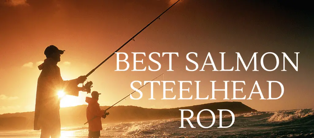 Picture of 2 people fishing salmon steelhead