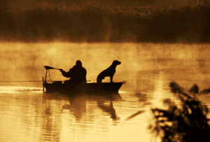 Fishing from a boat with abu garcia reel
