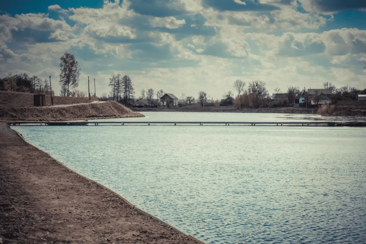 Fishing on the lake