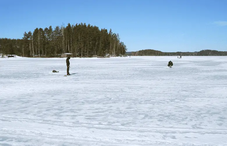 How do you use a Regular Fish Finder for Ice Fishing